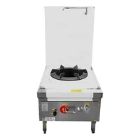 Commercial Kitchen Professional Stock Pot Range 2 Burner Industrial Gas Stove 2