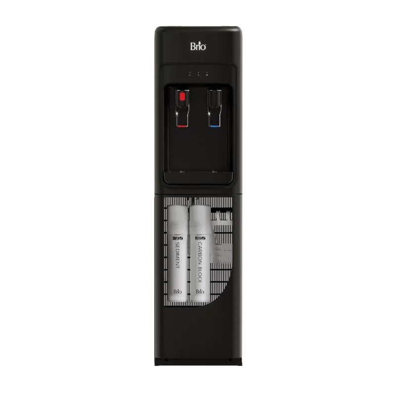 

Bottleless 2-Stage Filtration Water Dispenser Hot/Cold Cooler, Connects to your water line