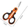 New High Carbon Steel Scissors Household Shears Tools Electrician Scissors Stripping Wire Cut Tools for Fabrics, Paper and Cable 4