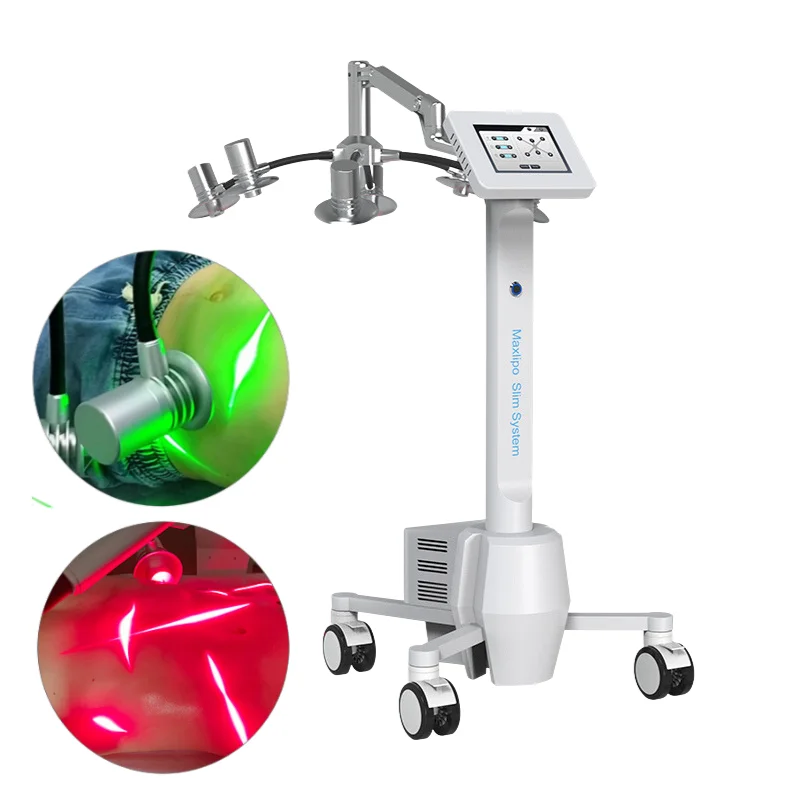 

Professional Body Slimming Machine Lipolaser with Green Light Therapy;Non-Invasive 532nm Lipolysis for Weight Loss,Fat Removal
