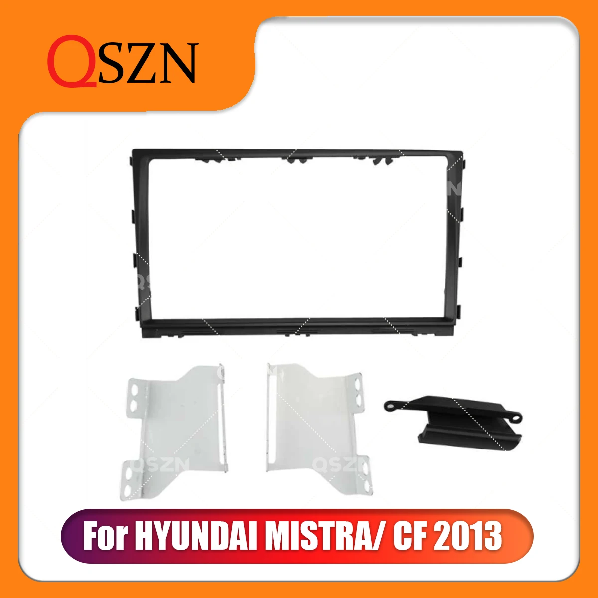 

QSZN 9 Inch Car Radio Frame Fascia For HYUNDAI MISTRA/ CF 2013 Bezel Panel Fit Installation Dashboard Mount Kit 2 Din