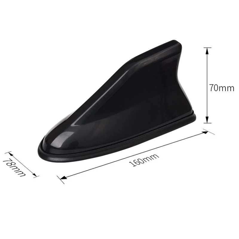 Car Radio Antenna Car shark fin antenna second generation antenna tail with signal radio decoration without punching car accessories
