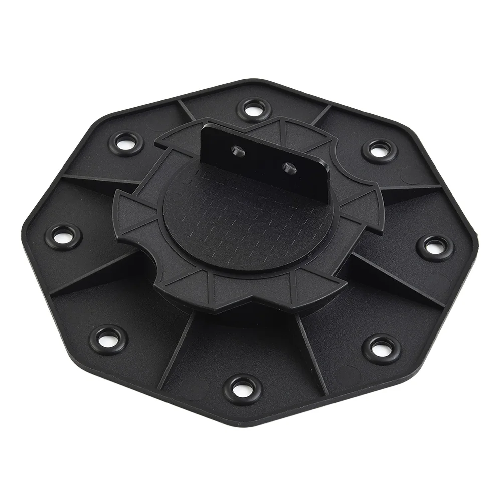 

Practical Brand New Stem Bracket Floor Support PP Wooden Terrace Adjustable Foot Black Fittings Floor Balance Bracket