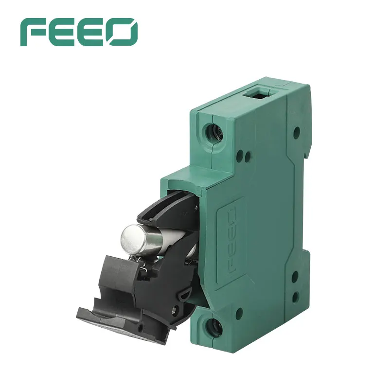 Solar Fuse FEEO DC 10*38mm PV With Light And Fuse for Solar PV System Protection Fusibles 1P 1000V Solar Fuse holder