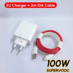 High - Power Original Charger with SUPERVOOC Fast - Charging Adapter and Type - C Cable - EU and 2m Cable
