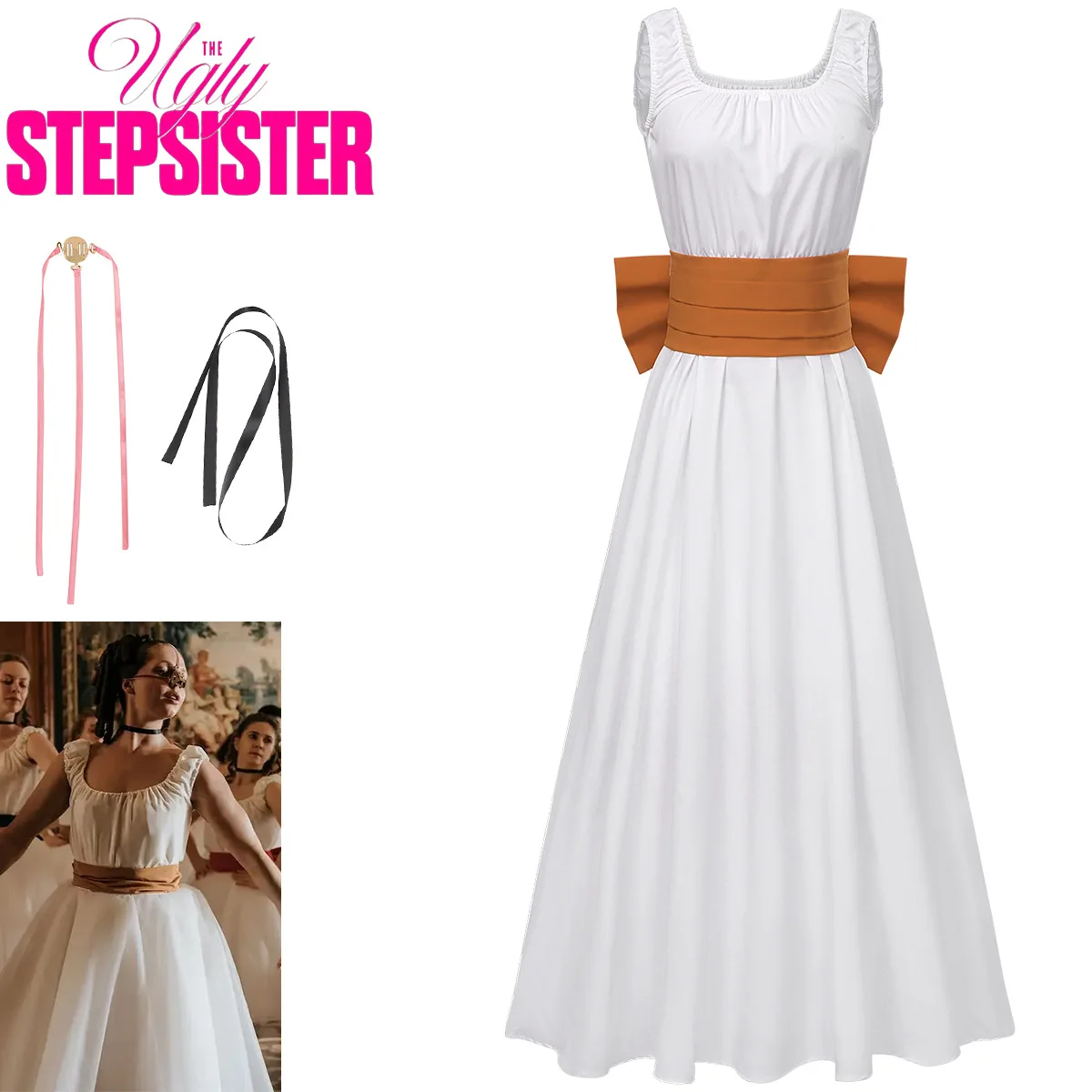 Disguise Cinderella Ugly Stepsister Costume for Women