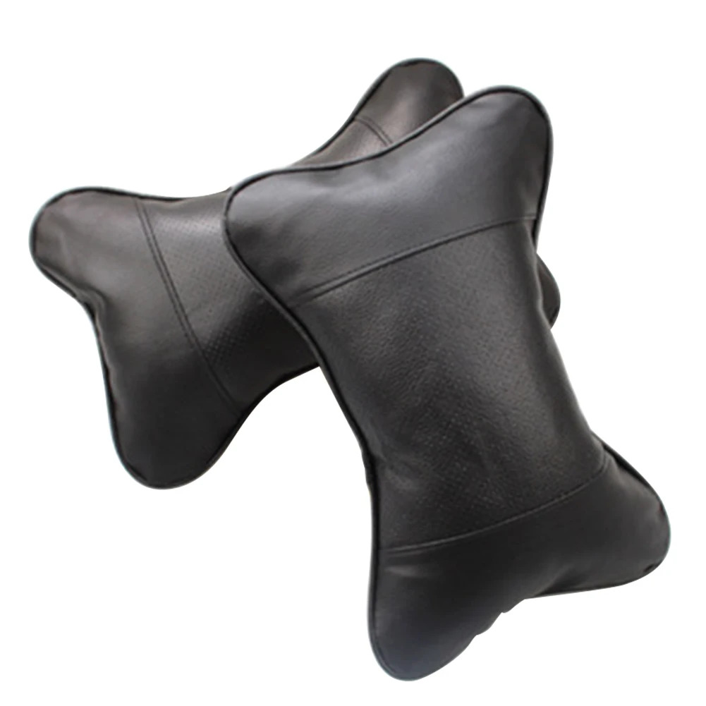 Car Cushion Car Headrest Neck Pillow Universal Seat Head Neck Support Headrest Lumbar Cushion Interior Decor Accessories