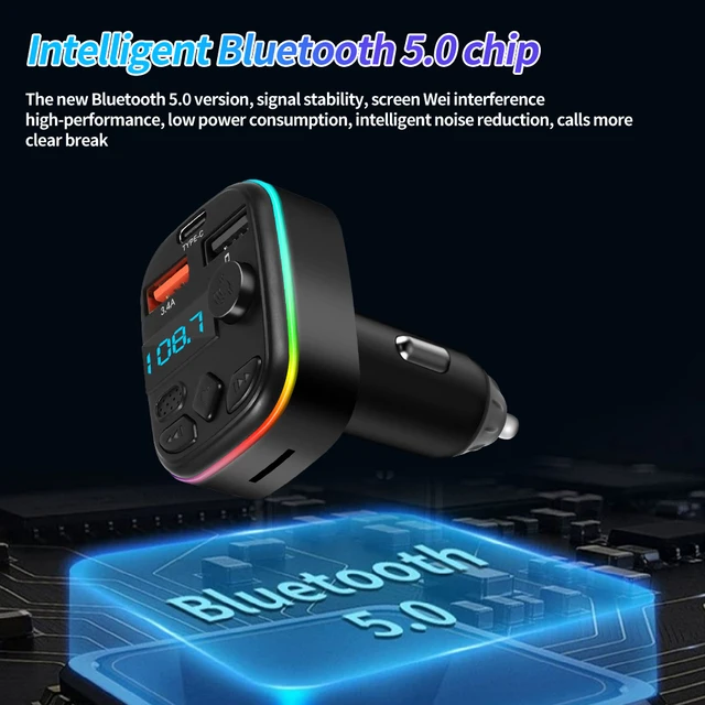 Transmisor de coche Bluetooth - TP-CA603 - Con Bluetooth, Manos