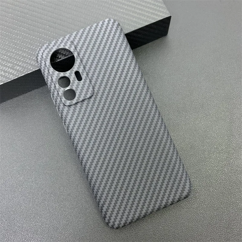 Stylish Slim Shockproof Carbon Fiber Stripe Phone Case Cover