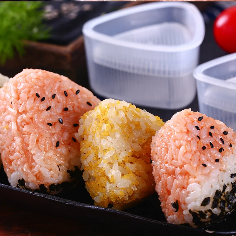 Kitchen Accessories Sushi Mould Triangle Mould Sushi Machine Mould Sushi  Tool Onigiri Rice Ball Bento Machine Mould - AliExpress