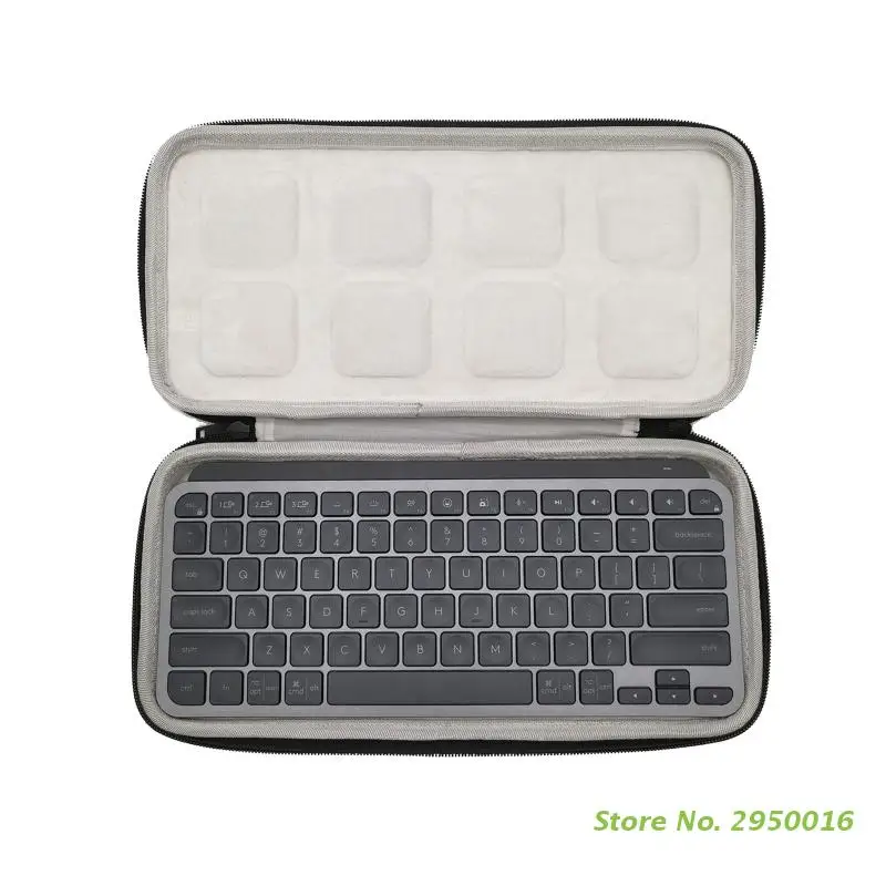 Teclado Carregando Case Rígido Bolsa de Armazenamento para Logitech mx Chaves Mini Teclado sem Fio Bluetooth-compatível Teclados Case Protetor - Imagem 6