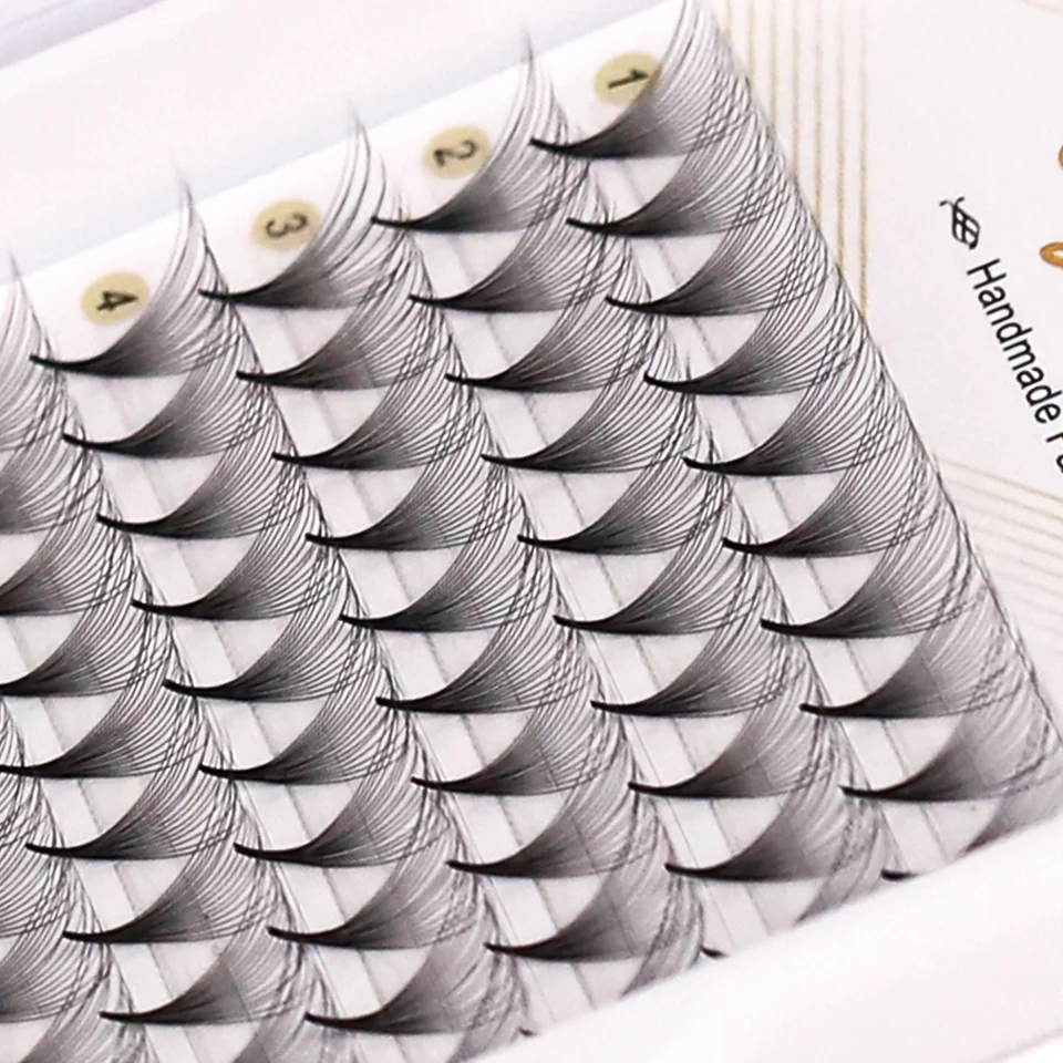 Rujade Spitze, dünne Basis, vorgefertigte Wimpernfächer, professionelle Salonqualität, vorgefächtete Volumen-Wimpern 3D 5D 8D 10D 16D Wimpernverlängerung – Detail 20