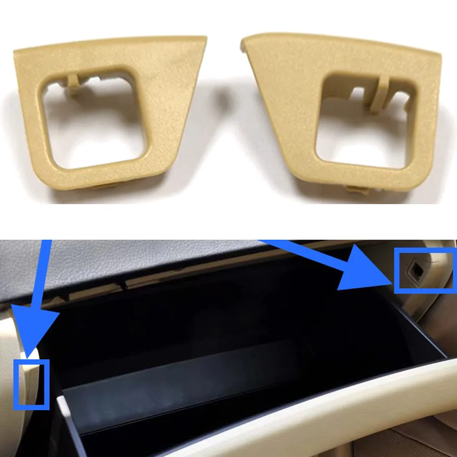 

1Pc Glove Box Tool Storage Buckle Glove Box Fixed Lock Bracket Left Or Right For Toyota REIZ 2005-2009 Car Replacement