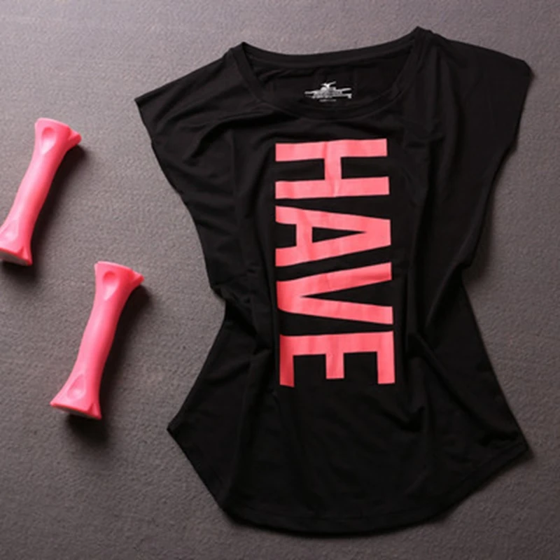 

Women Yoga Shirts Sports Fitness Short Sleeve T Shirt Ladies Running Loose Women's Quick Dry tights Tees Tops Clothing