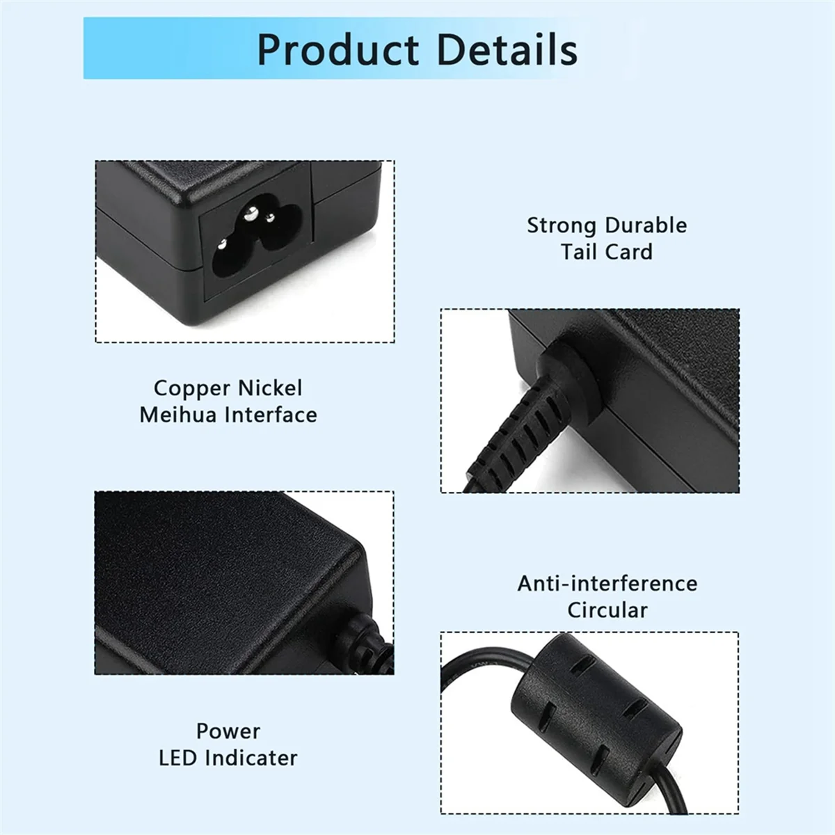 65W Chargeur Copatible avec Acer Aspire 3 A315 A315-21G A315-41 A315
