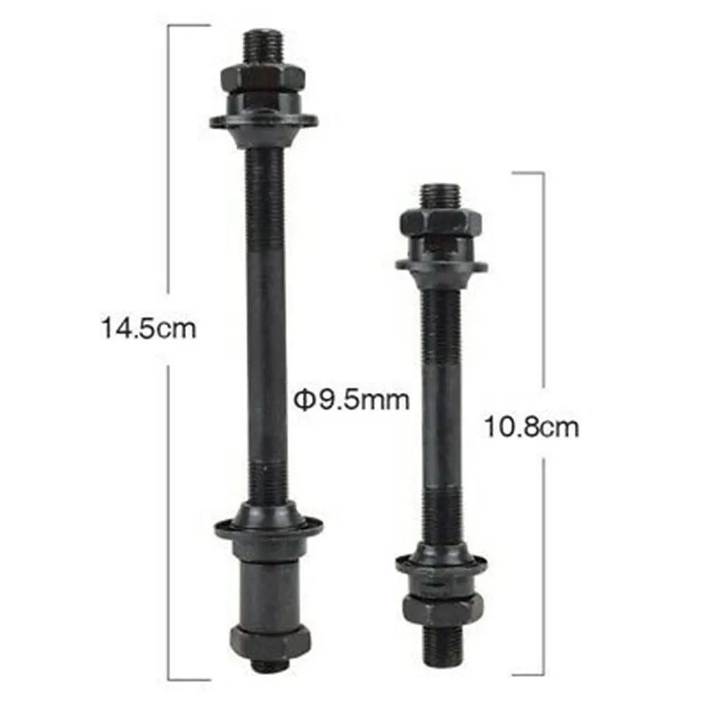 Portable Bicycle Axles Rear Front Axle Set Front Rear Wheel Hub Axle Hollow Shaft MTB Road Bike Bicycle Parts bike thru axles adapter