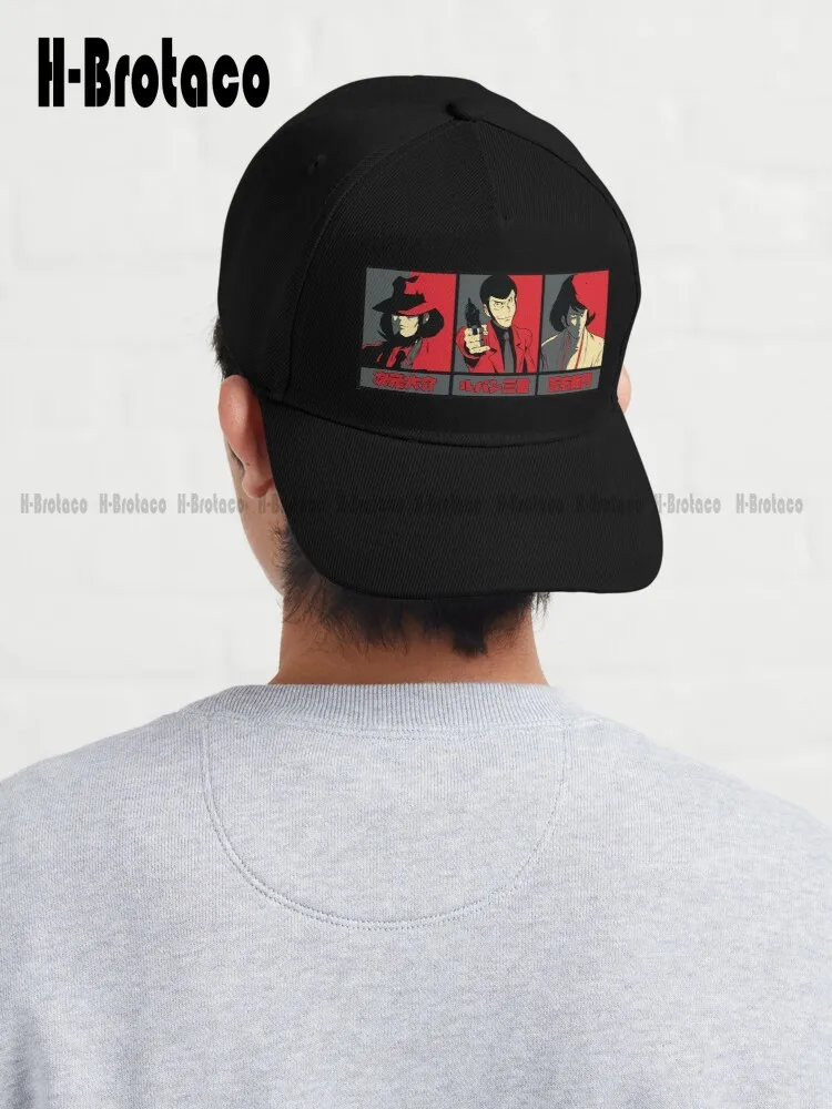 Onesto Ladro Ladro Lupin Lupin 3Rd Lupin 3 Berretto Da Baseball Berretto Hip Hop Confortevole Best Girls Sport Quick Dry Mesh Cap Harajuku
