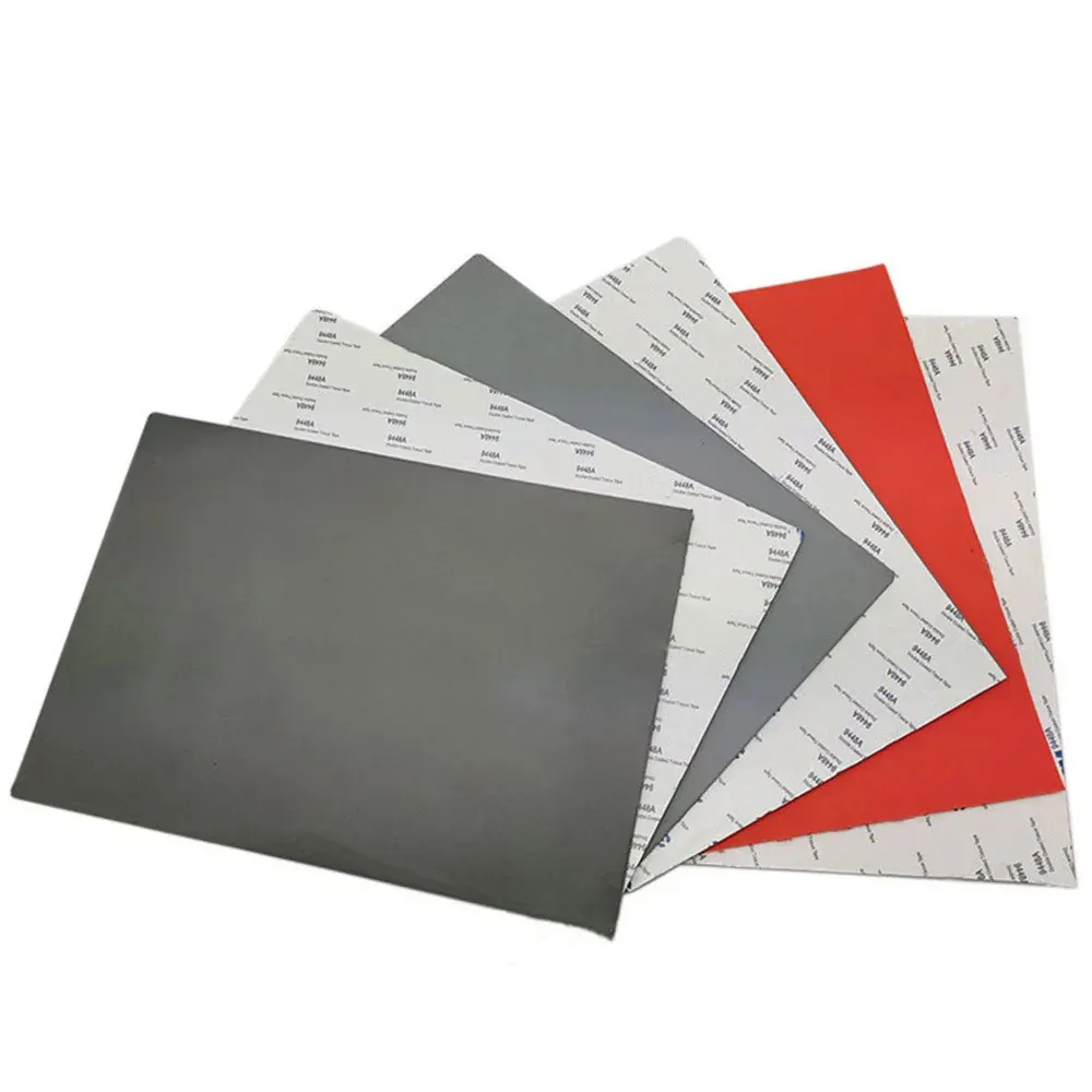Rubber Stamps A4 Gray Laser Rubber Sheet Adhesive Oil Abrasion Precise Engraving Printing Sealer Stamp 297x211x2.3mm