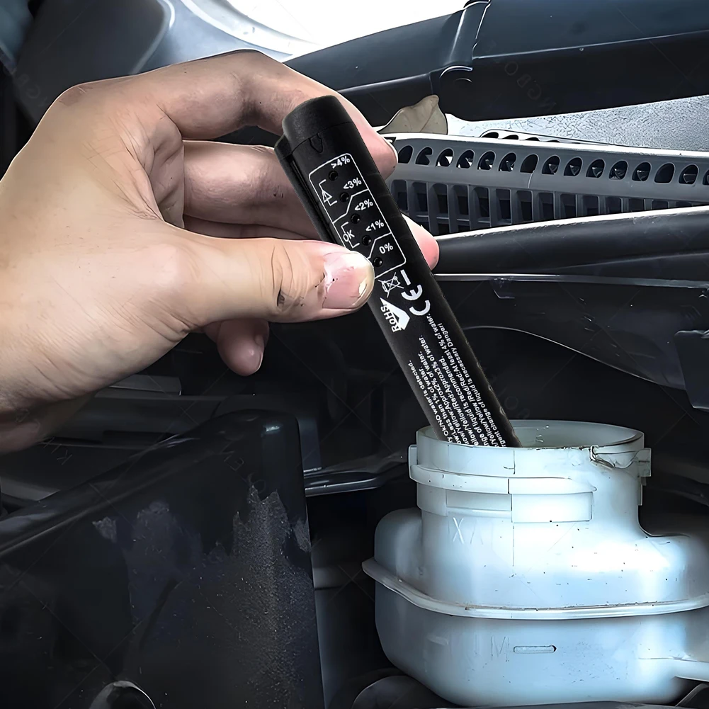 Accurate Oil Quality Diagnostic Tool 5 LED Indicator Oil Quality Detector Liquid Testing Pen Car Vehicle Auto Testing Tool