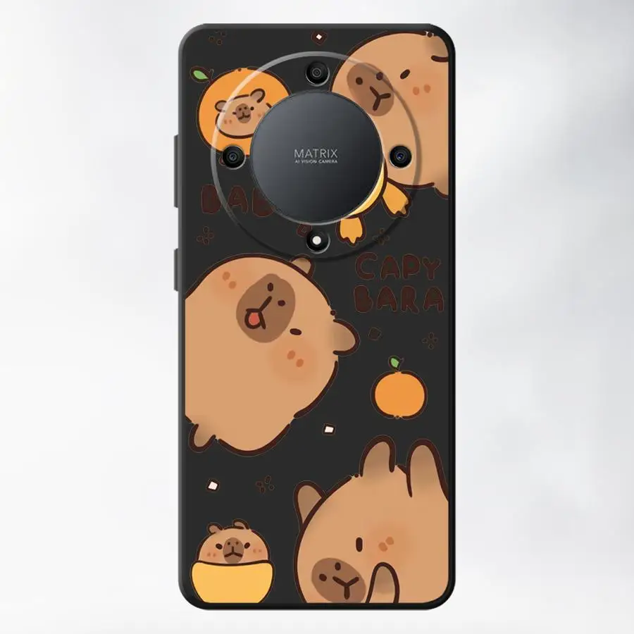 Cute Capybara Soft Armor Phone Case Cover