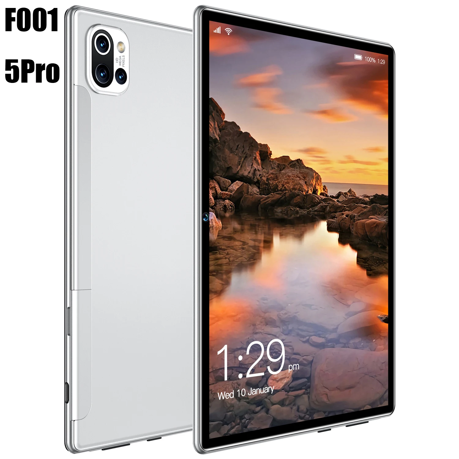 Top Selling 5 Pro Android Tablet PC 5G 16+32MP Camera Mini Pad Netbook 10 Core WIFI 8000mAh 8.1 Inch 12GB RAM 512GB ROM Laptop small android tablet Tablets