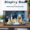 Acrylic Display Box for Lego  76419 Castle and Grounds Dustproof Clear Display Case (Toy Bricks Set not Included） 1