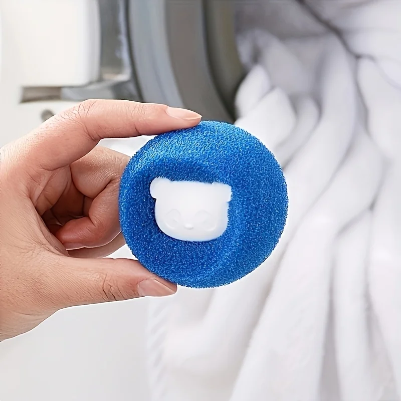 Pet Fur Removal Tool for Dryer and Washer Machine Heavy Duty Reusable Cat Dog Hair Collector Lint Catcher Laundry Cleaning Tools