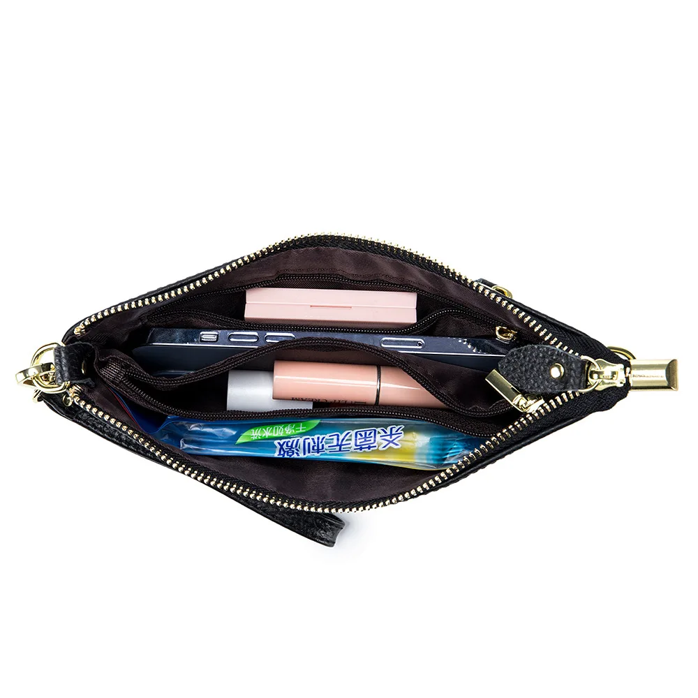 Genuine Leather Women Mobile Phone Purse Bag Female Crossbody Bags Small Shoulder Handbag for Women