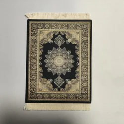 Vintage Persian Flower Coaster - Retro Style Non-Slip Desk Mat (Persian carpet 10)