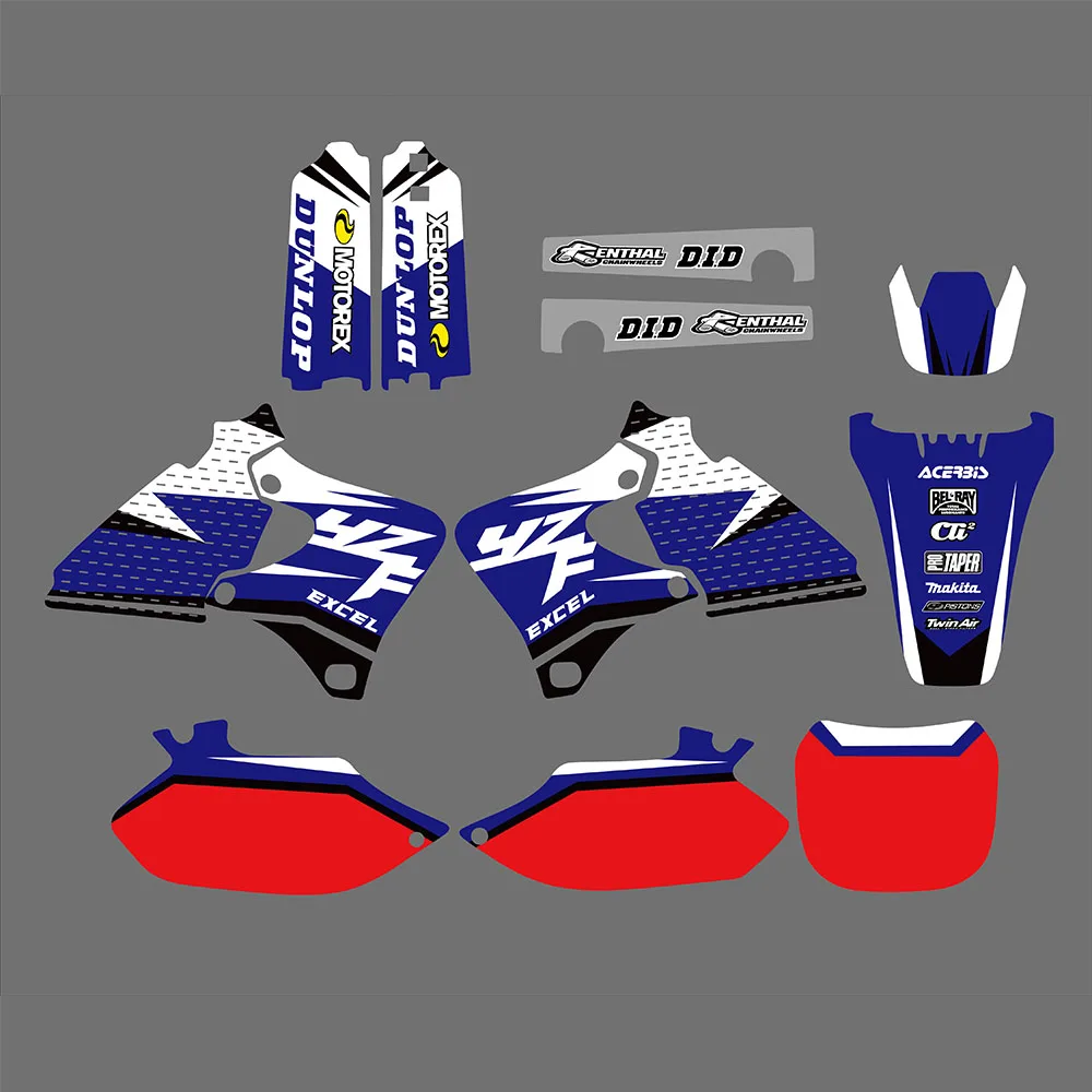 ߸ Ǯ  ׷  Į ƼĿ ŰƮ, YZ250F YZ400F YZ426F 1999-2002, YZF 250 400 426 F YZ 250F 400F 426F