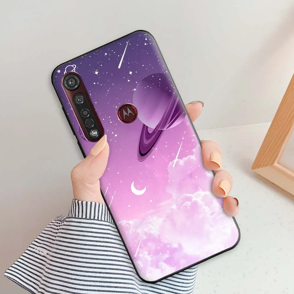 Sleek Matte Silicone Protective Case - Fashion TPU Back Cover for Motorola Moto G8 Plus, G8 Play & G8 Power