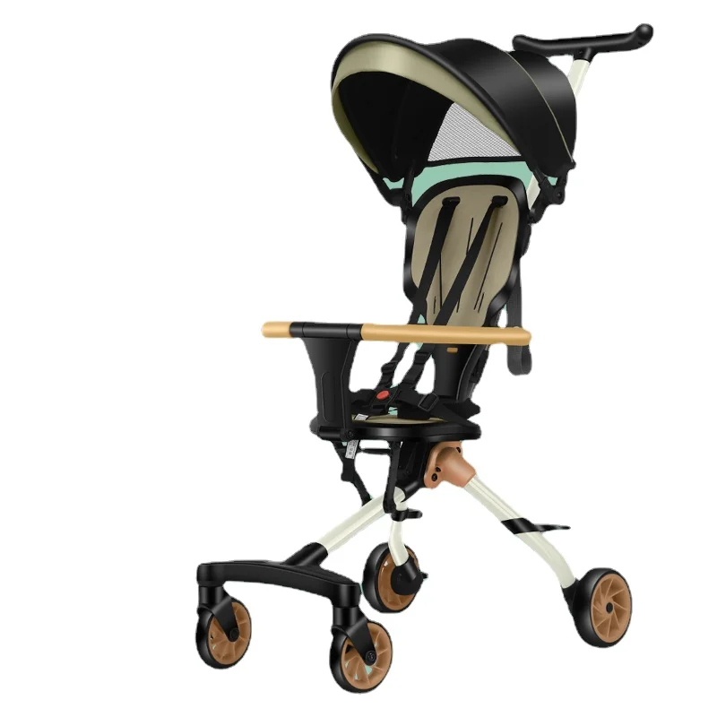 

Zl Walk the Children Fantstic Product Portable Foldable Baby Stroller Anti-Flip and Heightening