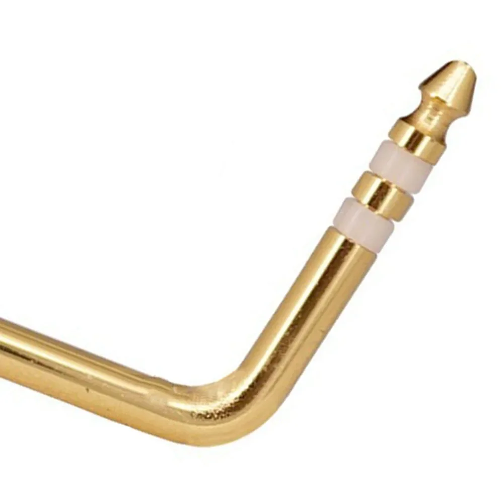 Arme Whammy Bar Gitarre Tremolo Arme Gold Gold Silber 1 Stück Schraube in E-Gitarre Tremolo 6mm Arme Whammy Bar Gewinde 3 Farbe – Detail 5
