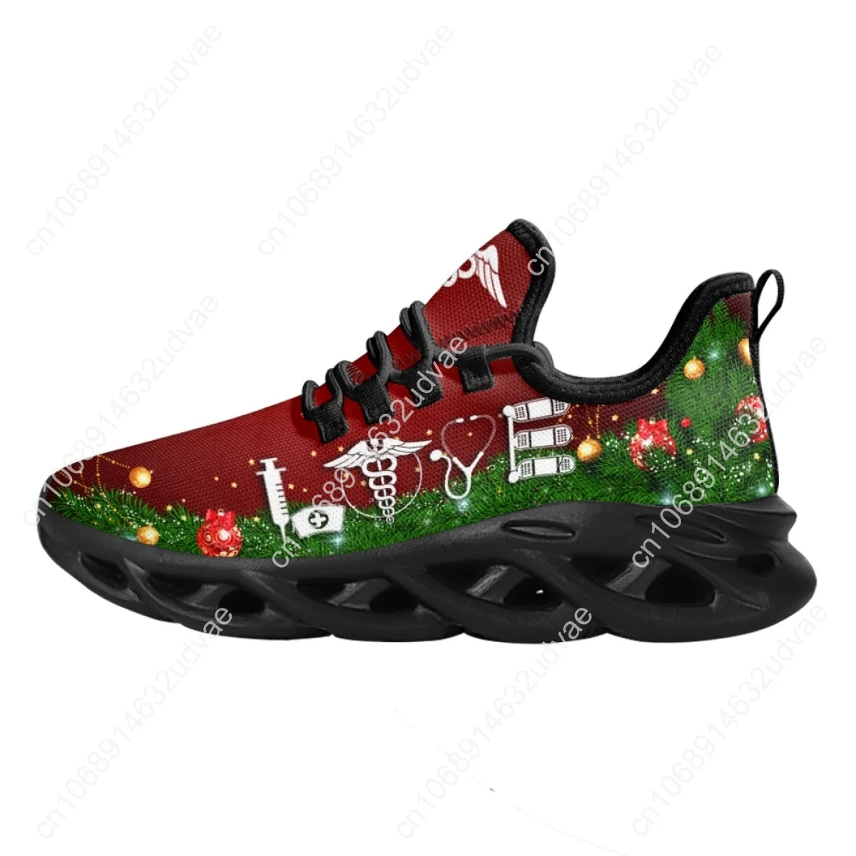 2023 Christmas Sneakers Anti-Slip Running Shoes EMT Medical Care Mesh Footwear Casual Cushion Shoes Christmas Gifts