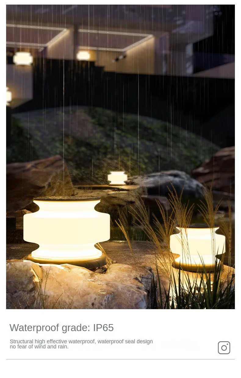 Description Picture 3 of itemBBD 2538 Waterproof IP65 Solar Powered Outdoor Light Led Lamp Landscape Street Light Exterior Garden Modern Decoration