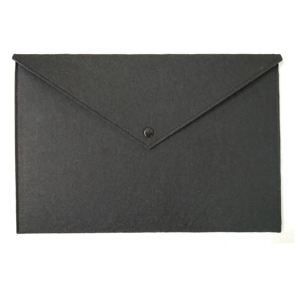 Felt Envelope A4 File Pocket Document Bag Holder Organizer School Office Supply Envelope De Papel Waterproof Business Briefcase