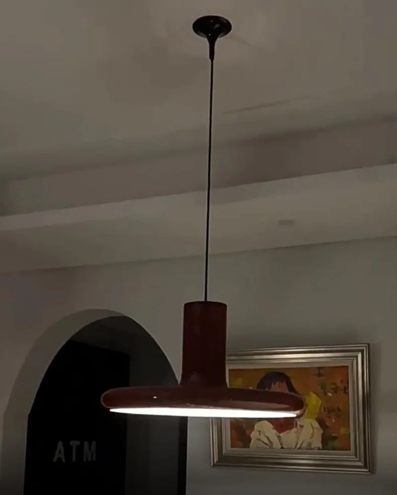 Modern Red White Pendant Lamp