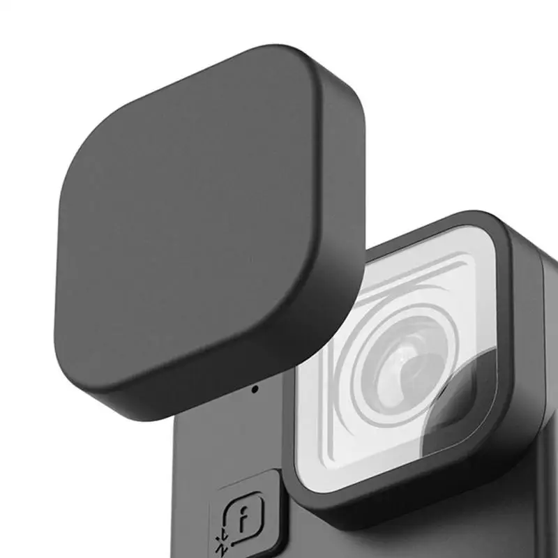 

Black Soft Silicone For GoproHero 11 Mini Anti-drop Dust Resistance Lens Cover Protector For GoproHero 11 Mini Black