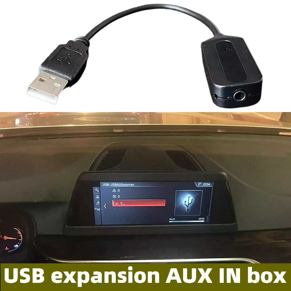 For Mercedes Benz NTG5.0 and NTG5.1 BMW EVO Audi MMI Volvo XC60, XC90 USB expansion AUX Retrofitting Carplay Android GPS Navi