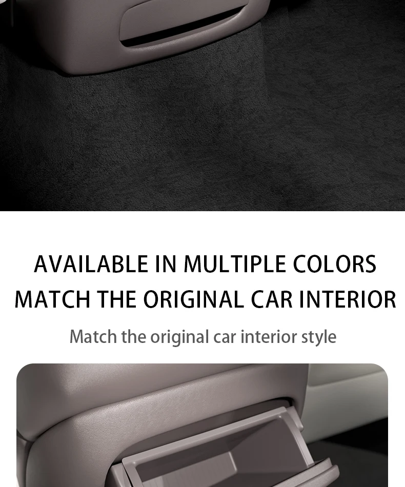 For ZEEKR 7X Rear air outlet storage box Silicone storage box at the back of the