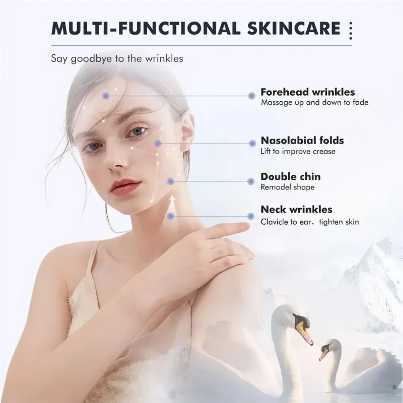 Face Lifting Massager Skin EMS Microcurrent Neck Face Lifting Instrument Facial Machine Tighten Sagging Anti Wrinkle