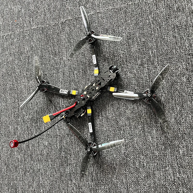 젬팬 51466 프로펠러 BAYCK 915 리시버 부품, 마크 5 인치 프레임 키트, F405 FC 60A 4in 1 ESC FPV R2807 1300KV 3-6S 브러시리스 모터