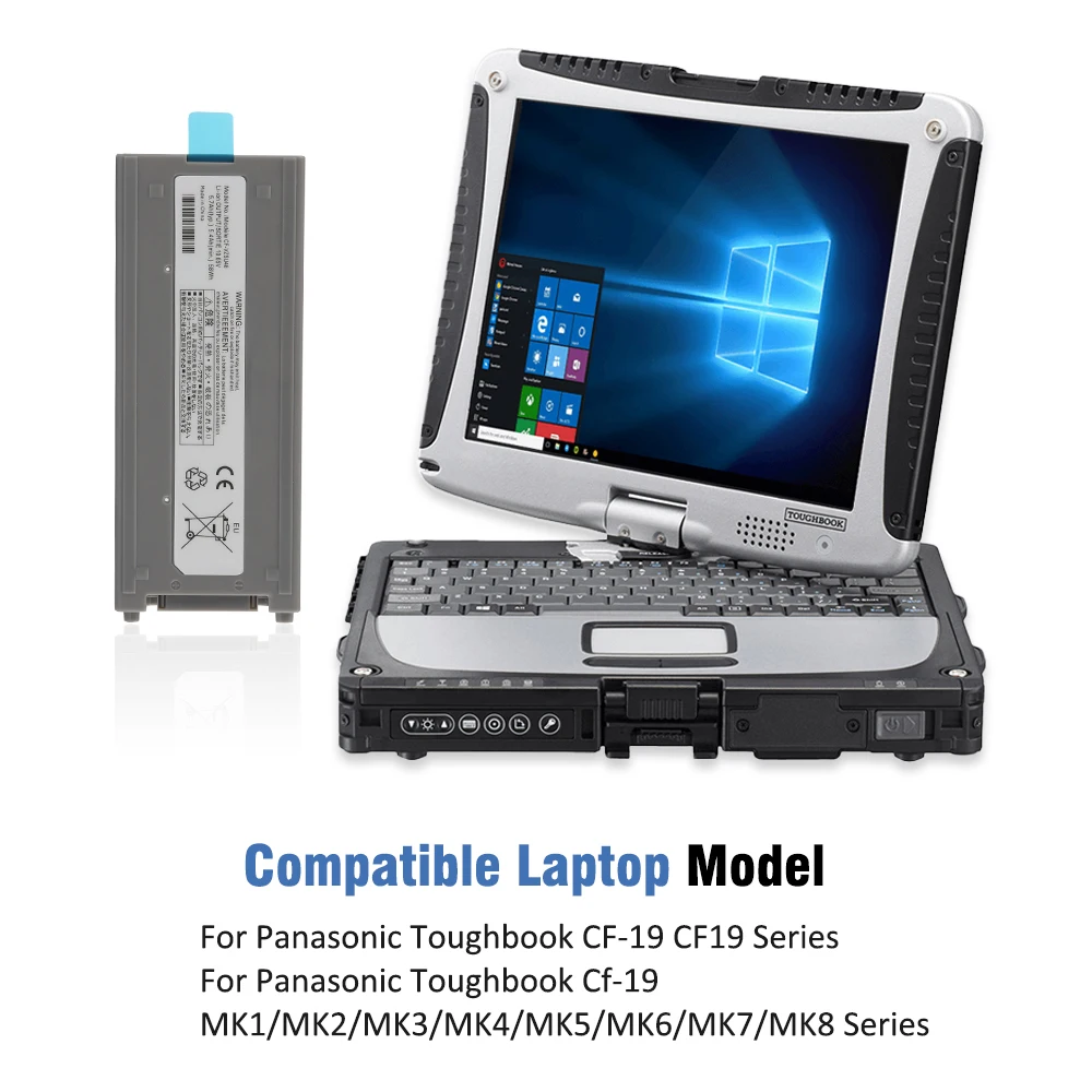 Etebay-Panasonicラップトップバッテリー,CF-VZSU48 CF-VZSU48U