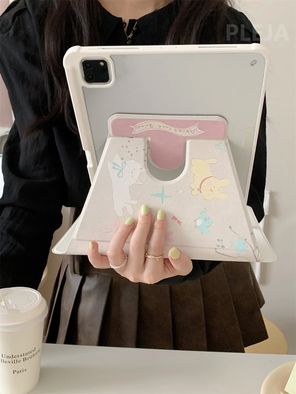 Cartoon Pets Tablet Case For Apple iPad