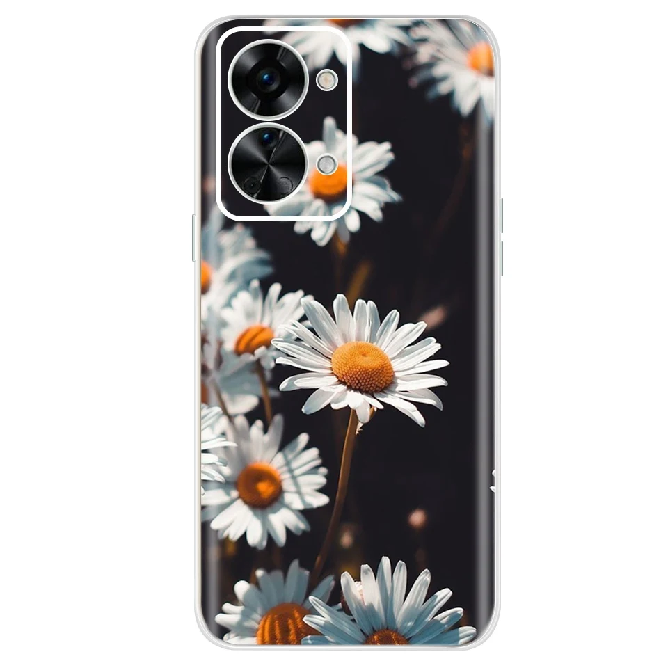 Stylish Painted Soft Silicone Clear TPU Phone Case Cover with Bumper Protection