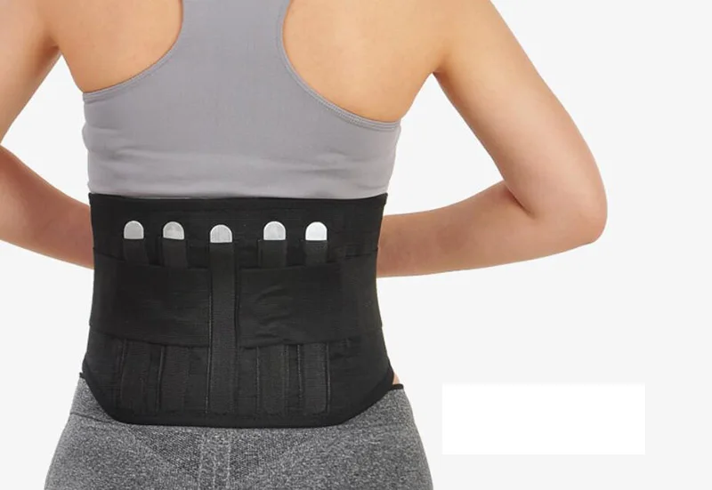 Aluminum plate protection of lumbar curvature waist upgrade model Spontaneous heat waist support tools