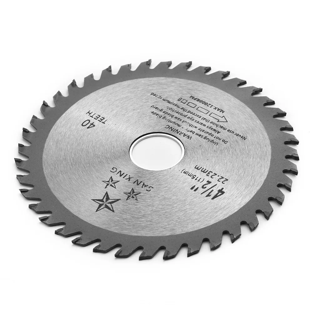 

Cutter Saw Blade Disc Circular Sawing Wood Cutting Kit Rotary Tool Carving 4.5 Inch Angle Grinder High Quality