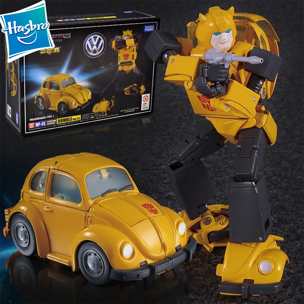 

Hasbro Transformers Mp45 Mp-45 Bumblebee Ko Version Toys Action Figure Autobot Model Robot Toy Children Collection Gift