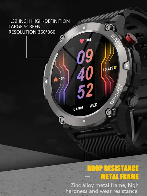 24389-09070e.jpg Montre intelligente LF26 Max pour homme appel Bluetooth