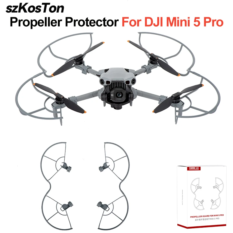 Protections d'hélice DJI Mini 5 Pro - Lot de 4, Nylon, Sécurité